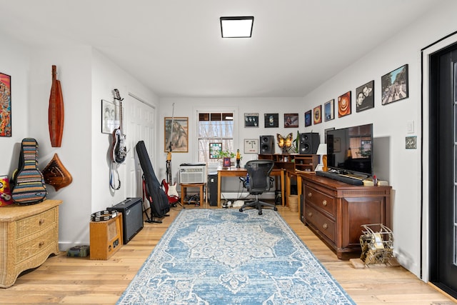 162 Hattertown Rd, Newtown, CT 06470 - home office with light wood finished floors