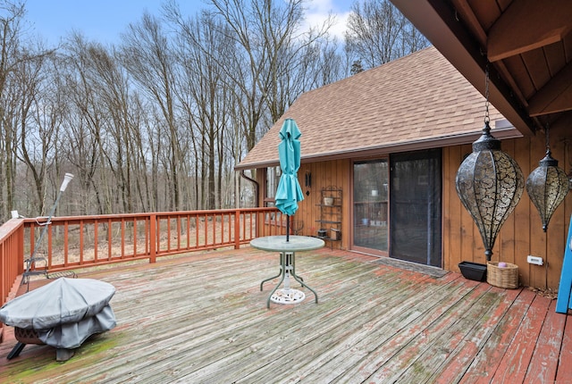 162 Hattertown Rd, Newtown, CT 06470 - view of deck