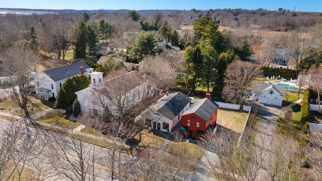 24-26 Lyme St, Old Lyme, CT 06371 - aerial view with a residential view