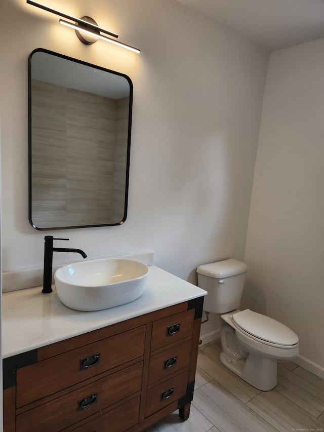154 Falls Rd, East Haddam, CT 06469 - bathroom with vanity and wood finished floors