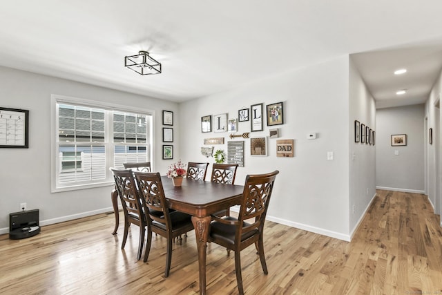 10 Bidwell Ter, Middletown, CT 06457 - dining room featuring baseboards and light wood-style floors