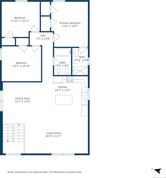 10 Bidwell Ter, Middletown, CT 06457 - plan