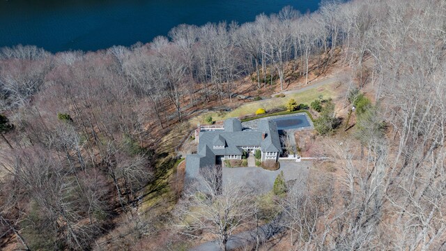224 Tepi Dr, Southbury, CT 06488 - aerial view with a wooded view