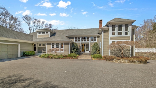 224 Tepi Dr, Southbury, CT 06488 - exterior space with driveway, a garage, and fence