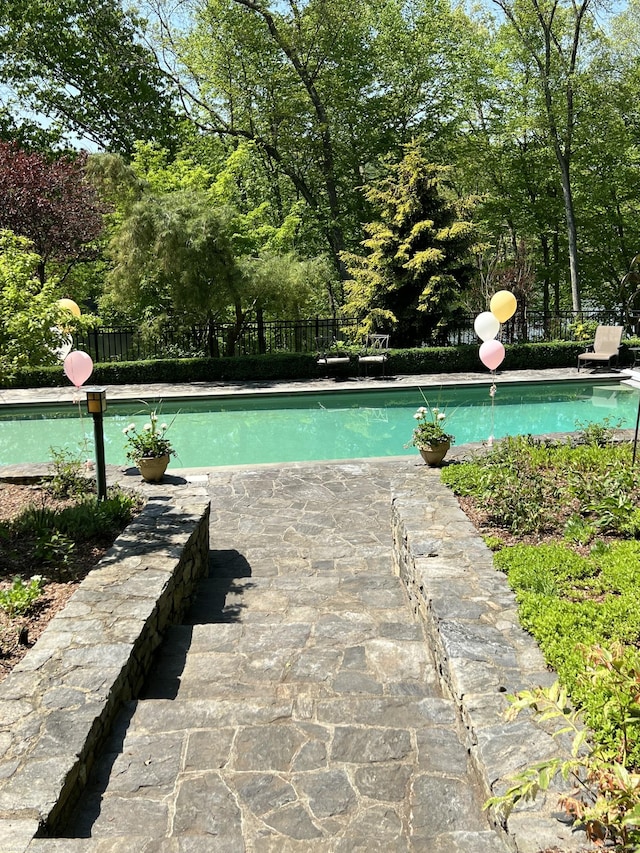 224 Tepi Dr, Southbury, CT 06488 - view of pool featuring a fenced backyard, a fenced in pool, and a patio area