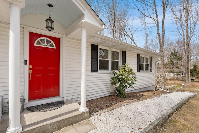 21 White Birch Rd, Redding, CT 06896 - view of property entrance