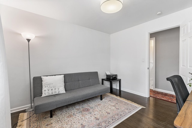 21 White Birch Rd, Redding, CT 06896 - living area with baseboards and wood finished floors