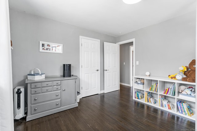 21 White Birch Rd, Redding, CT 06896 - rec room featuring baseboards and dark wood-type flooring