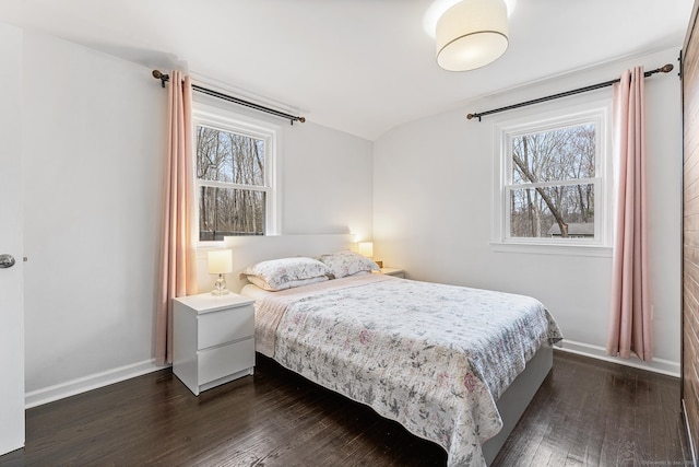 21 White Birch Rd, Redding, CT 06896 - bedroom featuring baseboards and dark wood finished floors