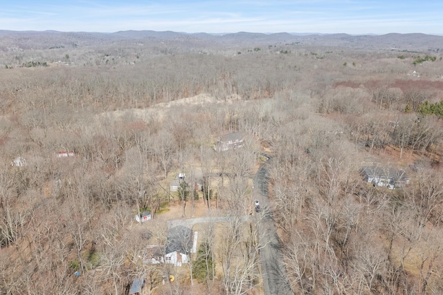 21 White Birch Rd, Redding, CT 06896 - aerial view featuring a mountain view