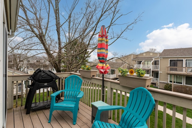 view of deck