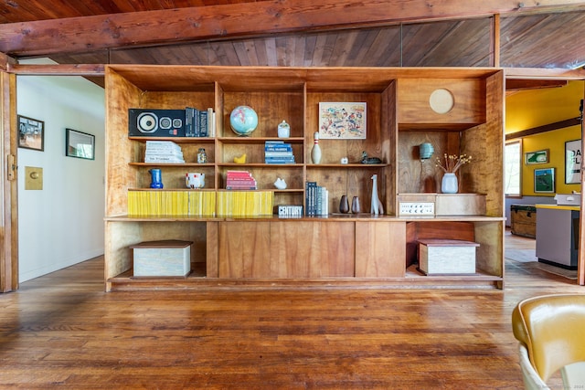 29 Lighthouse Rd, Woodbury, CT 06798 - welcome area featuring a wood ceiling with exposed beams