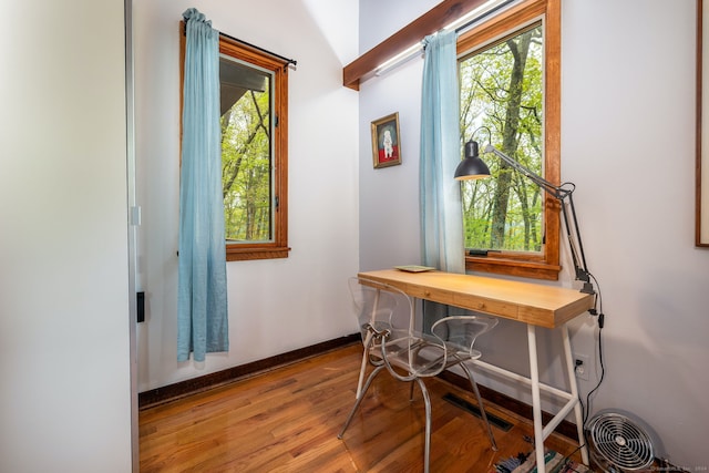 29 Lighthouse Rd, Woodbury, CT 06798 - office space featuring wood finished floors and baseboards