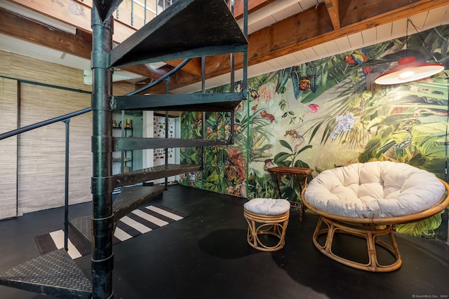 29 Lighthouse Rd, Woodbury, CT 06798 - interior space with concrete floors