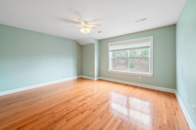 1 Winding Trl Unit 1, Middlebury, CT 06762 - unfurnished room featuring light wood-type flooring, ceiling fan, and baseboards
