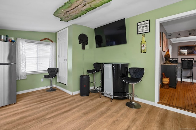 17 Winfield Dr, Stratford, CT 06615 - living area featuring wood finished floors and baseboards