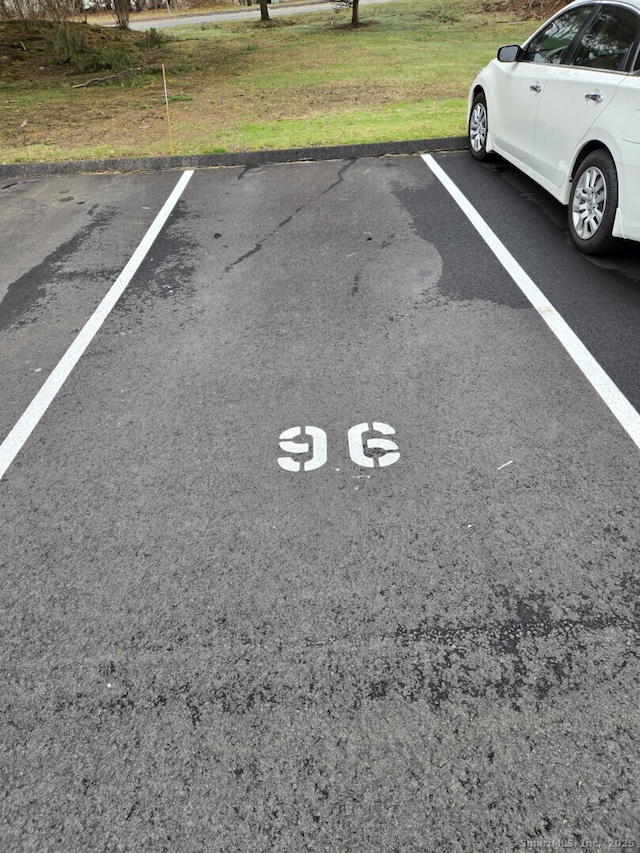 view of uncovered parking lot