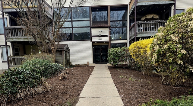 view of property