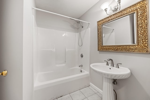 40 Nathan Hale Ct, Cheshire, CT 06410 - bathroom featuring bathtub / shower combination and baseboards