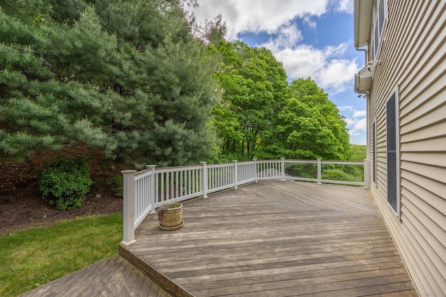 40 Nathan Hale Ct, Cheshire, CT 06410 - view of wooden terrace