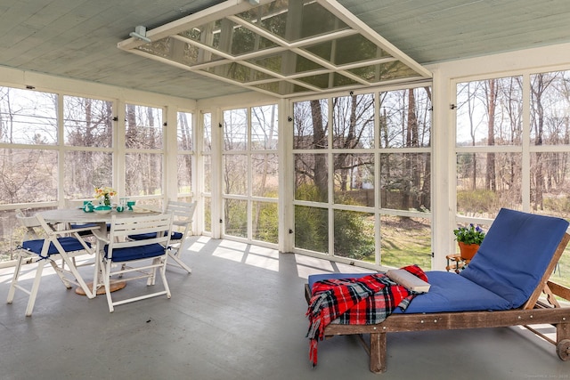 265 Housatonic River Rd, Salisbury, CT 06068 - sunroom with outdoor dining space and a wealth of natural light