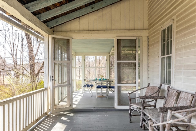 265 Housatonic River Rd, Salisbury, CT 06068 - view of sunroom