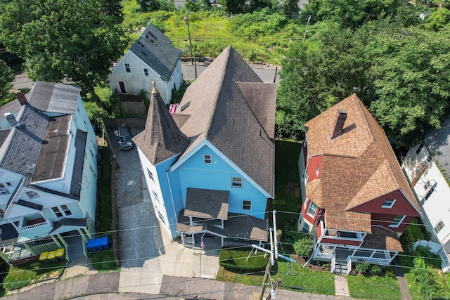 drone / aerial view