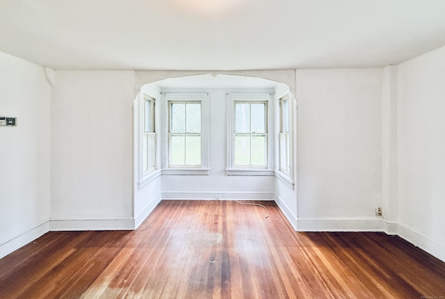 152 Partrick Ave, Norwalk, CT 06851 - unfurnished room featuring hardwood / wood-style floors and baseboards