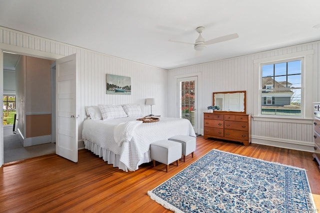 86 Tyler Ave, Groton, CT 06340 - bedroom featuring wood finished floors and ceiling fan