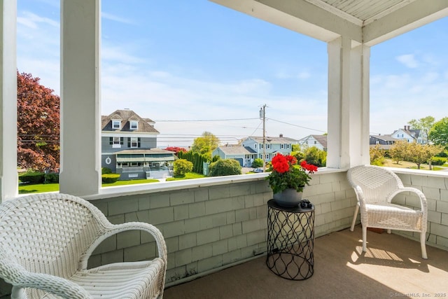 86 Tyler Ave, Groton, CT 06340 - balcony with a residential view