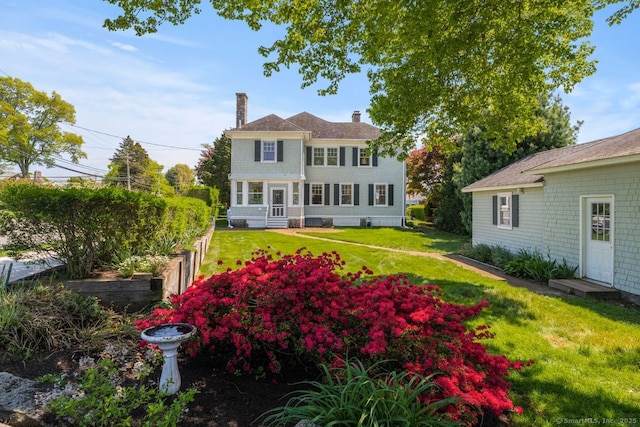 86 Tyler Ave, Groton, CT 06340 - view of grassy yard featuring entry steps