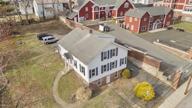 drone / aerial view featuring a residential view