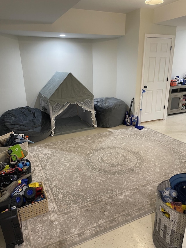 view of playroom