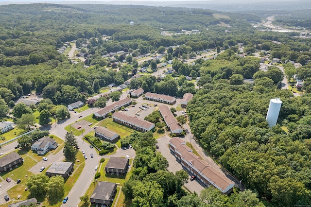 519 Scott Rd Apt 60, Waterbury, CT 06705 - drone / aerial view featuring a forest view and a residential view