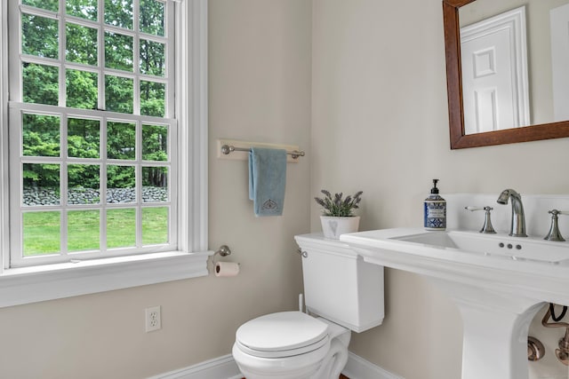 6 Ely Ln, Killingworth, CT 06419 - bathroom with toilet and baseboards