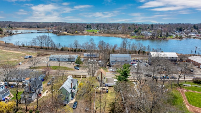 188 Meadow St, Branford, CT 06405 - bird's eye view featuring a water view