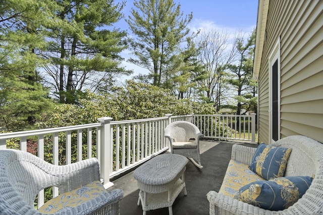 15 Maple Ln, Brookfield, CT 06804 - view of balcony
