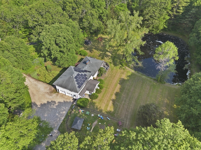 47 Notch Rd, Simsbury, CT 06092 - aerial view of property and surrounding area with a heavily wooded area and a large body of water