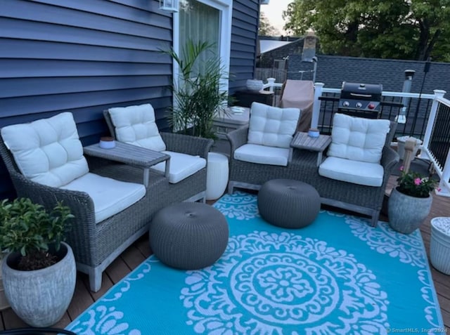 66 Waterview Dr, Newtown, CT 06482 - view of patio / terrace featuring an outdoor hangout area