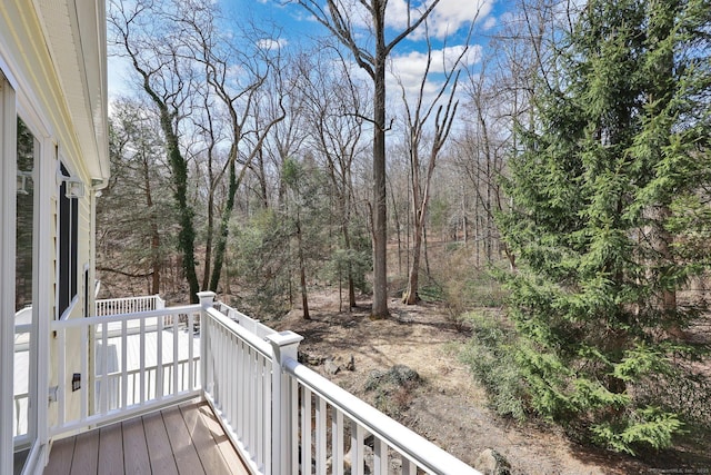 view of deck