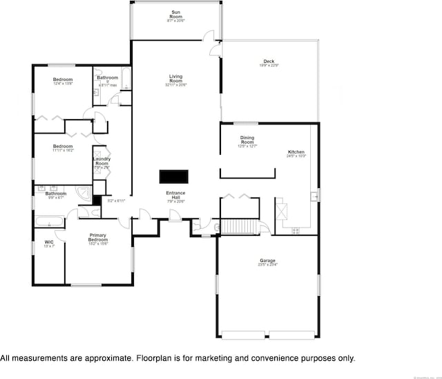 73A Long Meadow Hill Rd, Brookfield, CT 06804 - home floor plan