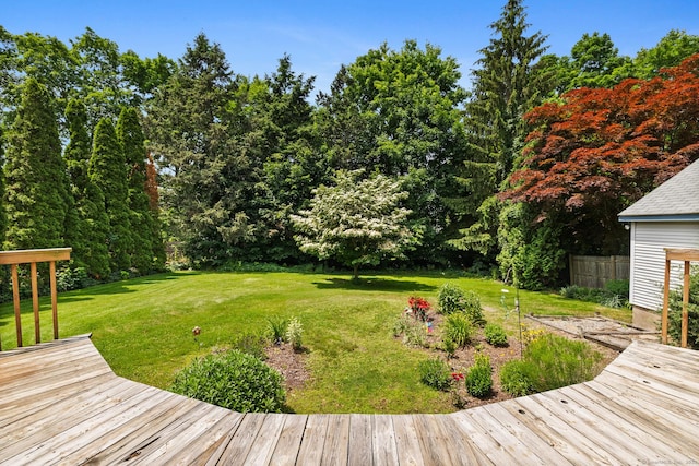 30 Phelps Rd, Manchester, CT 06042 - view of yard with a wooden deck