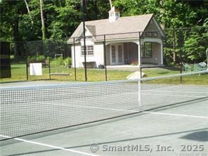 3 Mountain Dr, New Milford, CT 06776 - view of tennis court featuring a yard