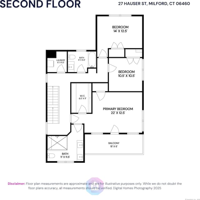 27 Hauser St, Milford, CT 06460 - plan