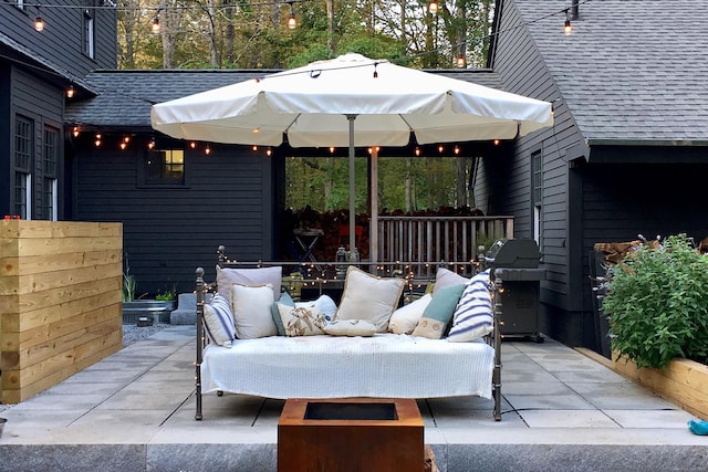 8 Shelter Rock Rd, East Haddam, CT 06423 - view of patio with grilling area