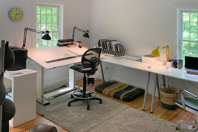 8 Shelter Rock Rd, East Haddam, CT 06423 - office featuring light wood finished floors