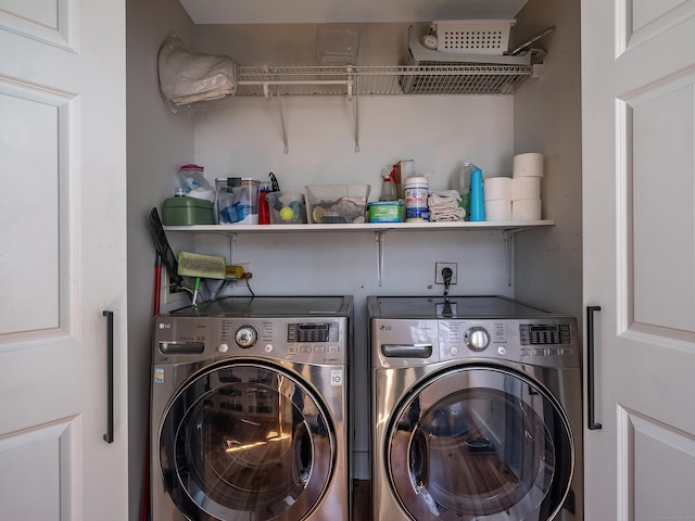 8 Shelter Rock Rd, East Haddam, CT 06423 - washroom with washer and dryer