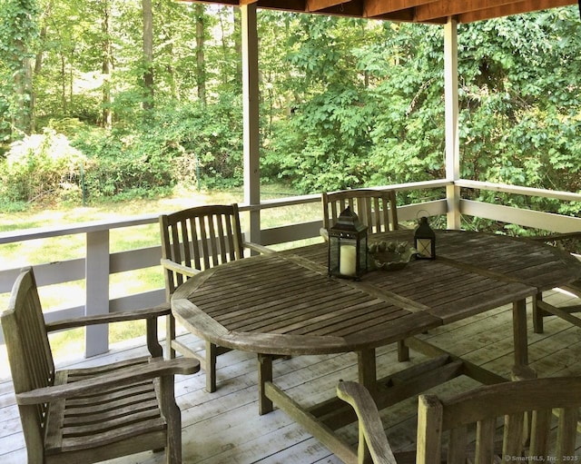 view of deck