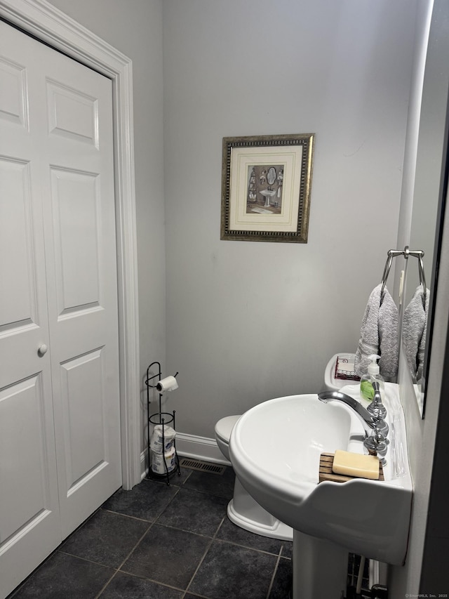 88 Brookfield Rd, Seymour, CT 06483 - half bath featuring baseboards, tile patterned flooring, and toilet