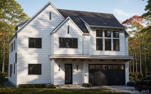 3 Laurel Ln, Westport, CT 06880 - view of front of home with a garage